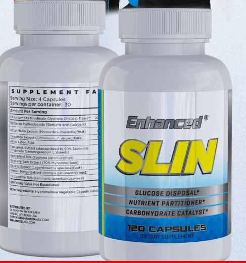 Enhanced Slin – Blood Sugar & Metabolic Support Supplement